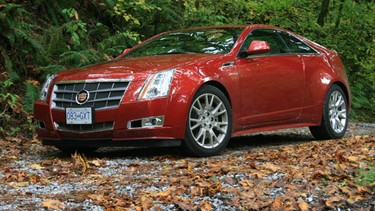 2011 Cadillac CTS Coupe.