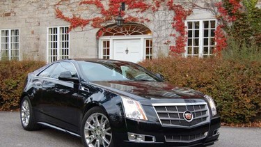 2010 Cadillac CTS Coupe.