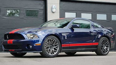 The 2011 Ford Mustang Shelby Cobra GT500.