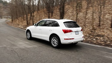 The Audi Q5 comes with two engine choices, a 3.2-litre V6 or 2.0 Turbo four cylinder.