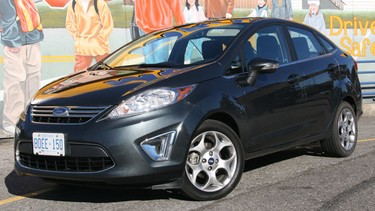 2011 Ford Fiesta sedan.