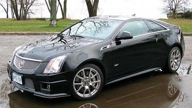 The 2011 Cadillac CTS-V.