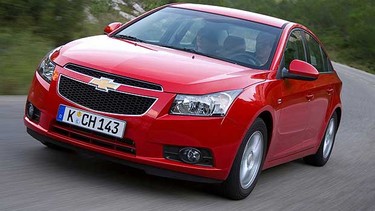 The 2011 Chevrolet Cruze.