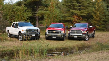 The Truck King Challenge saw three HD trucks compete against each other.