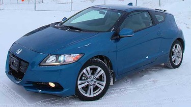 The 2011 Honda CR-Z.