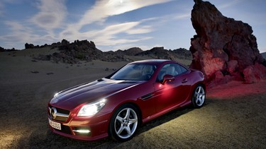 2012 Mercedes-Benz SLK.