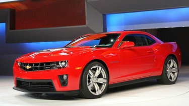 General Motors introduces the 2012 Chevrolet Camaro ZL1 at the Chicago Auto Show
