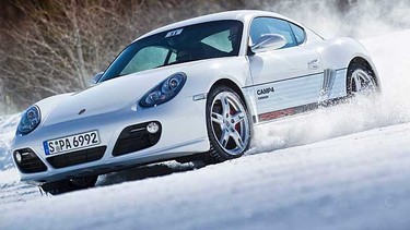 Porsche Camp4 winter driving course