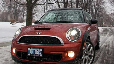 The 2011 Mini Cooper S.