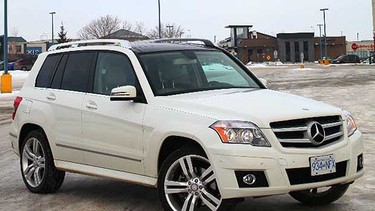 The 2011 Mercedes-Benz GLK 350 4Matic SUV.