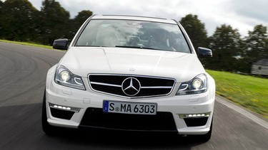 2012 Mercedes-Benz C63 AMG.