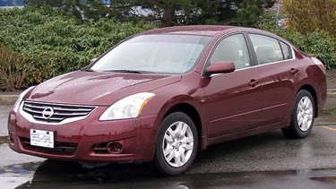 The 2011 Nissan Altima.