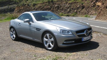 2012 Mercedes-Benz SLK Roadster.