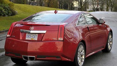 The 2011 Cadillac CTS Coupe.
