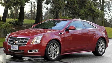 The 2011 Cadillac CTS Coupe.