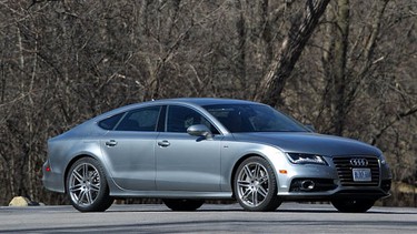 2012 Audi A7 in Toronto's Sunnybrook Park.