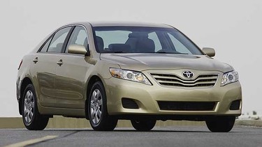 The 2011 Toyota Camry LE.