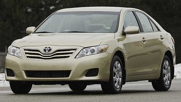 The 2011 Toyota Camry LE.
