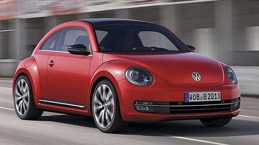 The 2012 Volkswagen Beetle.