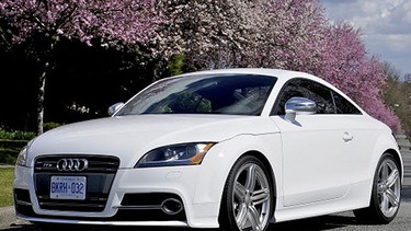 The 2011 Audi TTS coupe.