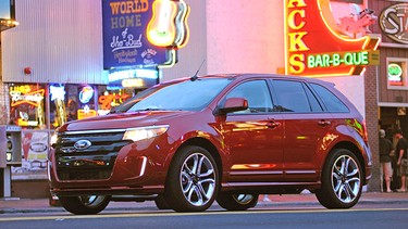 The 2011 Ford Edge.