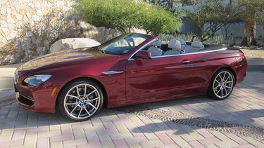 2012 BMW 650i Cabriolet.