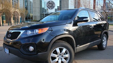 The 2011 Kia Sorento.