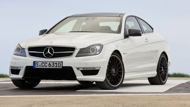 2012 Mercedes-Benz C63 AMG Coupe.