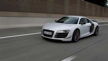 2012 Audi R8 GT.