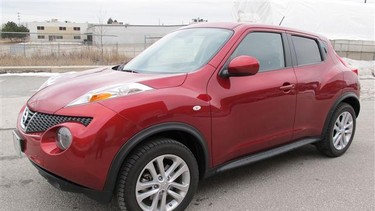 The 2011 Nissan Juke SL AWD.