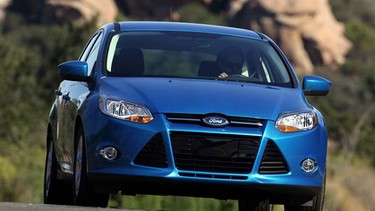 The all-new 2012 Ford Focus SE - pictured here against the Southern California backdrop of the all-media drive - raises the C-segment bar for style, technology, driving dynamics and fuel economy.