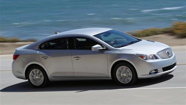 The 2012 Buick LaCrosse with e-assist technology.