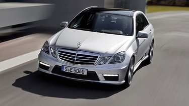 The 2012 Mercedes-Benz E63 AMG.