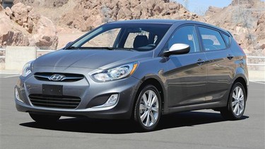 The 2012 Hyundai Accent GLS starts at $17,999, and includes heated seats and XM radio.