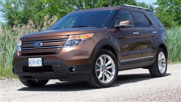 The 2011 Ford Explorer.