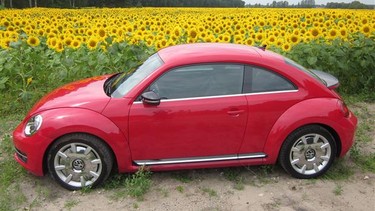 The 2012 Volkswagen Beetle.