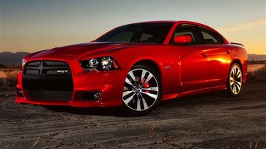 The 2012 Dodge Charger SRT8.