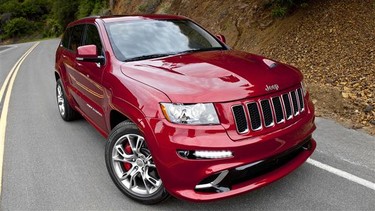 The 2012 Jeep Grand Cherokee SRT8.