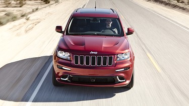 The 2012 Jeep Grand Cherokee SRT8.