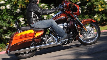 The 2012 Harley-Davidson CVO Street Glide.