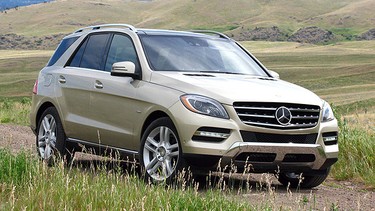 The 2012 Mercedes-Benz M-Class.