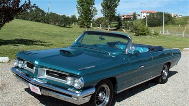 Lawrence Buehler's 1962 Pontiac Grand Prix convertible.