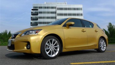 2011 Lexus CT 200h.