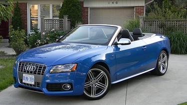 The 2011 Audi S5 Cabriolet.