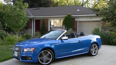 2011 Audi S5 Cabriolet.