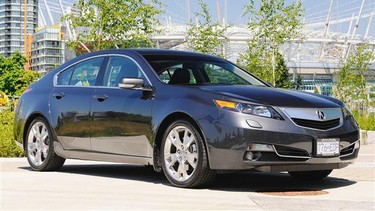 The 2012 Acura TL.