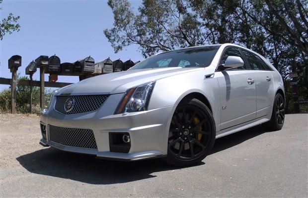 Road test 2011 Cadillac CTS V Sport Wagon Driving