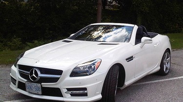 The 2012 Mercedes-Benz SLK 350.