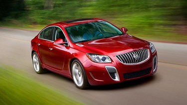 The 2012 Buick Regal GS.