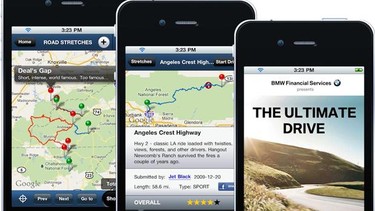 BMW's Ultimate Drive app.